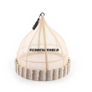 ถาดเสิร์ฟหวายแฟนซีพร้อมด้ามจับถาดเสิร์ฟหวายสไตล์คลาสสิก - Product Image 6