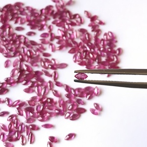 2x4mm Marquesa facetado Mozambique Rubí Piedras preciosas sueltas Piedra natural calibrada Certificado IGI Venta al por mayor para la fabricación de joyas - Product Image 4
