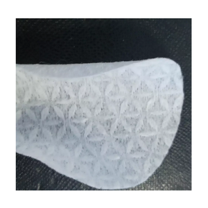Eco Friendly Lightweight Cotton Spunlace Nonwoven Fabric with Petal Pattern Custom Bag for Car Use Quick Dry Anti Static White - Product Image 1