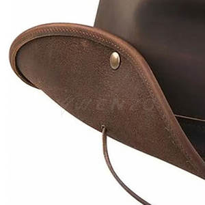 Sombreros de Caballo Hechos a Medida, Sombreros de Vaquero Occidentales Premium, Ajustables, Unisex, para Todas las Estaciones, en Oferta - Product Image 4
