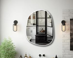 Handcrafted Solid Wood Art Deco <b>Round</b> Wall <b>Mirror</b> Modern Wooden Frame Eco-Friendly <b>for</b> Home & Hotel Use at Best Price - Product Image 4