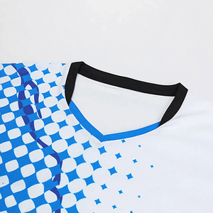 Maillot de tennis OEM personnalisé et short Vêtements de tennis de table de badminton Uniformes d'équipe de tennis pour hommes - Product Image 5