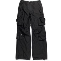 Pantalon de jogging décontracté en toile épaisse non tissée pour homme, avec cordon de serrage, poches profondes, coupe ample, idéal pour l'entraînement