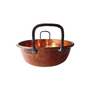 Nouveau bol de spa en cuivre martelé moderne antique plaqué traditionnel pour la pédicure à tremper les pieds - Product Image 3