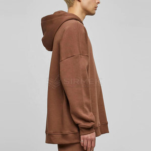 High Quality Cotton Blend <b>Oversized</b> Cotton Blended <b>Hoodie</b> For Men Comfortable Relaxed Fit Pullover And Durable <b>Stitching</b> - Product Image 2