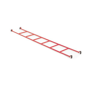 High Reach Modern Design Single Pole <b>Ladder</b> Strong Support for Apartment Construction Use Slim <b>Aluminum</b> 150kg Load Capacity - Product Image 2