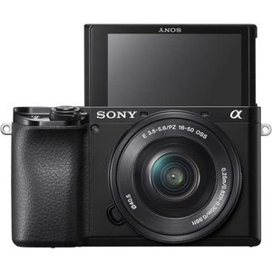 Mirrorless Digital SLR <b>Camera</b> Body with 16-50mm Lens Flash 64GB SD Memory Card Cleaning Set Bundle CMOS Sensor - Product Image 5