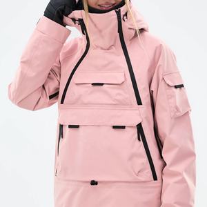 Chaqueta de esquí de montaña impermeable para hombre y mujer, cortavientos de invierno con Forro cálido desmontable, impermeable para snowboard teñido liso - Product Image 2