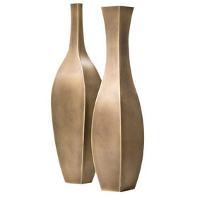 Jarrón de Mesa en Madera con Diseño Moderno, Perfecto como Soporte para Flores y Elegante Centro de Mesa para el Hogar y Eventos - Product Image 2