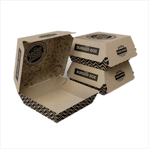 Caja de papel marrón desechable para tacos, caja de embalaje para llevar de maíz crujiente mexicano para restaurante de comida rápida o comida callejera - Product Image 5