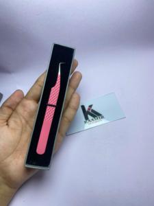 Pince à épiler d'extension de cils mince à 90 degrés de vente chaude avec boîte à des prix compétitifs Fabricant à notre usine - Product Image 6