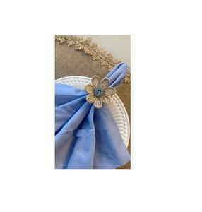 Venta al por mayor precio barato Rhinestone Bling servilletero ratán servilletero hebilla para boda lugar ajuste servilleta Decoración - Product Image 3