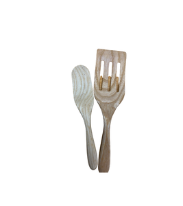 Cuillères d'ustensiles en bois faites à la main/Cuillère en bois sculptée à la main 17cm de longueur pour couverts dîner maison Restaurant fête vaisselle - Product Image 6