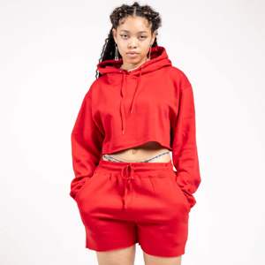 Conjunto de Top corto y pantalones cortos de lana informal para mujer: acogedor y cómodo, perfecto para descansar, uso diario y atuendos informales - Product Image 6