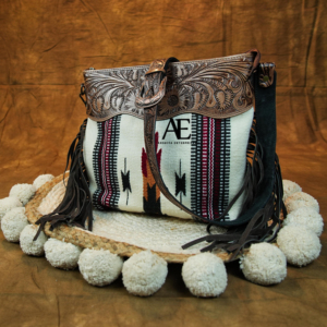 มาใหม่ล่าสุดการออกแบบที่ไม่ซ้ํากันมือTooled Fringeกระเป๋าถือAztecอานผ้าห่มสลิงกระเป๋าโบฮีเมียนการออกแบบที่ไม่ซ้ํากันสไตล์กระเป๋าสําหรับผู้หญิง - Product Image 1