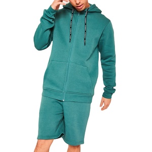 2025 nouveauté en gros de haute qualité hommes hiver sweats à capuche ensemble short taille personnalisée imprimé grande taille Logo fabriqué au Pakistan - Product Image 1