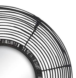 Nueva gran oferta, espejos de pared decorativos de estilo bohemio hechos a mano ecológicos de ratán, marco de luz, tamaño personalizado, decoración del hogar - Product Image 3