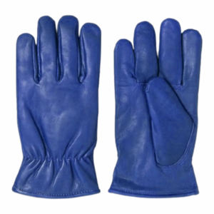 Guantes de seguridad de cuero de grano de cabra suaves y cómodos de mejor rendimiento Chispa de calor y construcción reflectante para el hogar y la conducción - Product Image 2