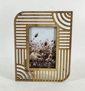 Cadre photo américain moderne simple en MDF Taille personnalisée en COULEUR NATURELLE Cadre photo en bois de gros - Product Image 4