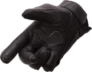Gants cruiser perforés en cuir de qualité supérieure pour hommes - Product Image 2