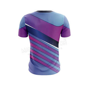 Camiseta Deportiva Sublimada Personalizada de Alta Calidad para Hombre, Impresión Digital, Secado Rápido, Algodón, Fibra de Bambú, Todas las Tallas Disponibles - Product Image 2