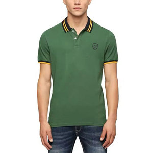 Camisetas Polo lisas informales de manga corta para hombre de estilo personalizado camisetas polo de talla grande de algodón 100% a la venta - Product Image 1