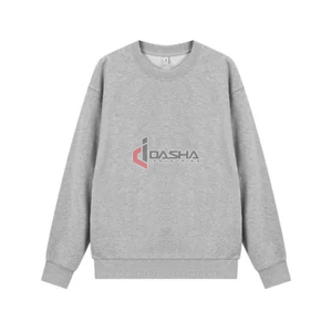 Sweat-shirt à col rond pour homme 2025, 100% coton polyester, doublure polaire unie, coupe classique, impression numérique, fabricant OEM en gros - Product Image 3