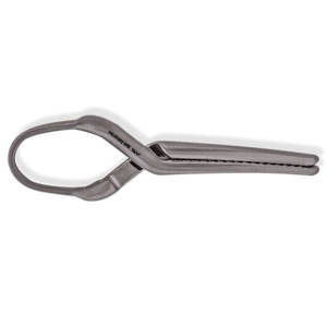 Clip de Oclusión Temporal Reutilizable Manual Mini de 7 mm con Mandíbula Ligeramente Curvada, Acero Inoxidable de Grado Quirúrgico - Product Image 3