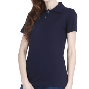 Top polo pour femmes en gros-Design léger et élégant à manches courtes avec un aspect poli et un confort fonctionnel et sec - Product Image 4