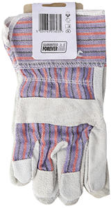 Guantes de seguridad de vaca personalizados de soldadura Natural de cuero de vaca de llama Guantes ignífugos de seguridad de cuero de vaca dividido - Product Image 2