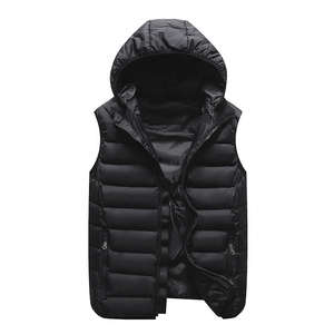 OEM Service New Custom Men's Bubble Fashion Sleeveless <b>Waterproof</b> Vest Crop Puffer <b>Jackets</b> - Product Image 2