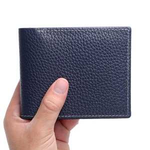 Portefeuille en cuir de haute qualité, meilleur matériau, nom personnalisé, portefeuille en cuir véritable pleine fleur fait main sur mesure - Product Image 3