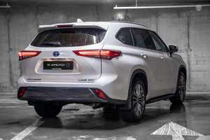 Para TOYOTA para HIGHLANDER HYBRID Dirección automática de mano derecha Interior de cuero oscuro Hecho en alemán - Product Image 2