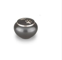 LAITON ODYSSEY PATTE UNIQUE PET URNE FRÊNE NOIR BEAU TON PAW CRÉMATION URNE
