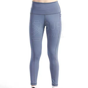 Vêtements de sport en ligne pour femmes, leggings en tricot taille haute, sans couture, séchage rapide, respirant, confortable, streetwear, approvisionnement en gros en stock - Product Image 1