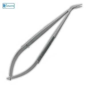 Ciseaux chirurgicaux Micro Jacobson 6 fleurs en acier inoxydable, manuels, pour chirurgie vasculaire, instrument de chirurgie de classe I certifié CE - Product Image 1