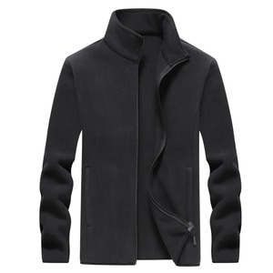 Ropa de hombre Color sólido Cremallera Bolsillo Linterna Manga larga Otoño Invierno Turn-Down Collar Cardigan Abrigos Chaquetas casuales Tops - Product Image 4
