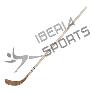 Palo de madera de Hockey sobre hielo de alta calidad, personalizado, venta al por mayor, para intermedio/Juvenil/sénior/joven