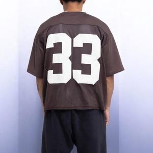 Maillot de sport en maille pour homme, coupe classique, respirant, uniforme d'équipe professionnel, prix abordable - Product Image 4