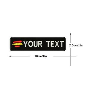 Patchs brodés 3D personnalisés 2025, à repasser, à coudre, badges en tissu brodé, patchs brodés à transfert thermique - Product Image 6