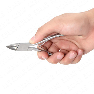 Coupe-ongles professionnel en acier inoxydable de qualité supérieure pour ongles incarnés épais – Outil de podologie pour doigts et orteils - Product Image 5