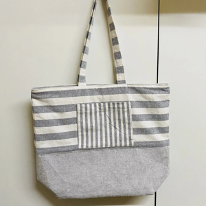 Sacs fourre-tout en toile monochrome personnalisé sac de transport quotidien en coton durable et réutilisable pour les courses écologiques à usage promotionnel - Product Image 1