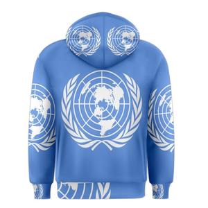 Bajo MOQ Logotipo de marca personalizado Sudaderas con capucha para hombres 100% Poliéster Sublimación Impreso Sudaderas con capucha Casual Hombres Sudaderas con capucha - Product Image 3