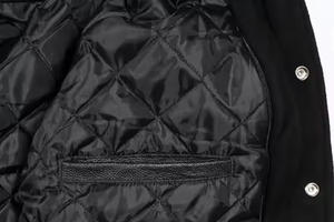 Veste universitaire pour homme, veste de baseball, veste bomber, sweat-shirt vintage, vêtements décontractés unisexes, vêtements de rue avec patch - Product Image 6