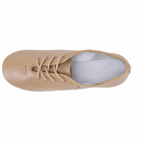 US Dynadans en stock vente en gros de chaussures de jazz traditionnelles Oxford à lacets en cuir souple unisexes pour femmes et hommes chaussures de danse