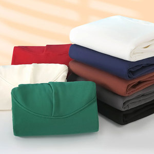 Sudaderas con capucha de manga larga de Color personalizado sólido de alta calidad para hombres, Sudadera con capucha cómoda de gran tamaño con etiqueta privada para adultos - Product Image 6