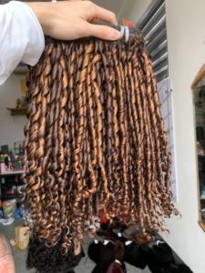 Single Donor Vietnamese <b>Human</b> Hair Curl Short Length Natural Color All Color Customize <b>Wig</b> - Product Image 3