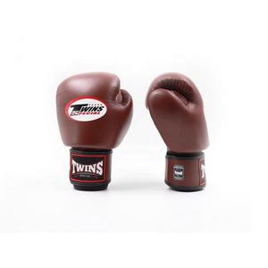 Gants d'entraînement professionnels de kick-boxing et de muay-thaï pour jeunes jumeaux, tendance, sur mesure, en cuir de vache véritable pour adultes - Product Image 5