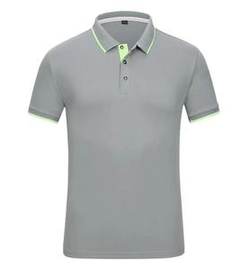 Chemises polo pour hommes T-shirt uni vierge à manches courtes haute qualité 100% polyester T-shirt polo décontracté personnalisé pour hommes - Product Image 6