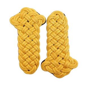 Cordons d'épaule allemands en gros, cordons enduits, couleur et logo personnalisés, accessoires d'uniforme de cérémonie de haute qualité - Product Image 3